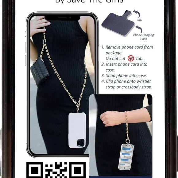 NWT Clip & Go Chain w/ Zippered Pouch - Silver - Picture 4 of 4